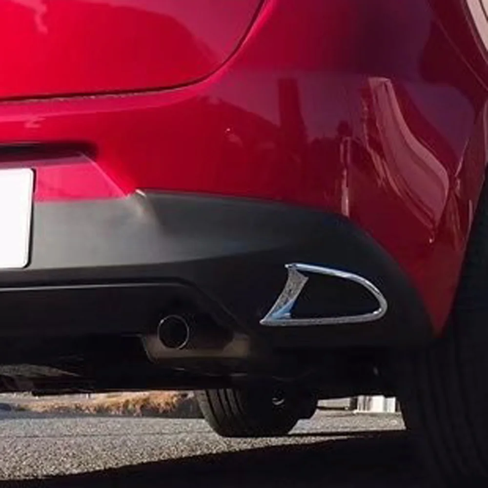 

Для Mazda 2 Demio 2014-2018 DJ DL хэтчбек автомобильный Стайлинг ABS Хром ABS фотолампа Обложка отделка 2 шт. автомобильный Стайлинг