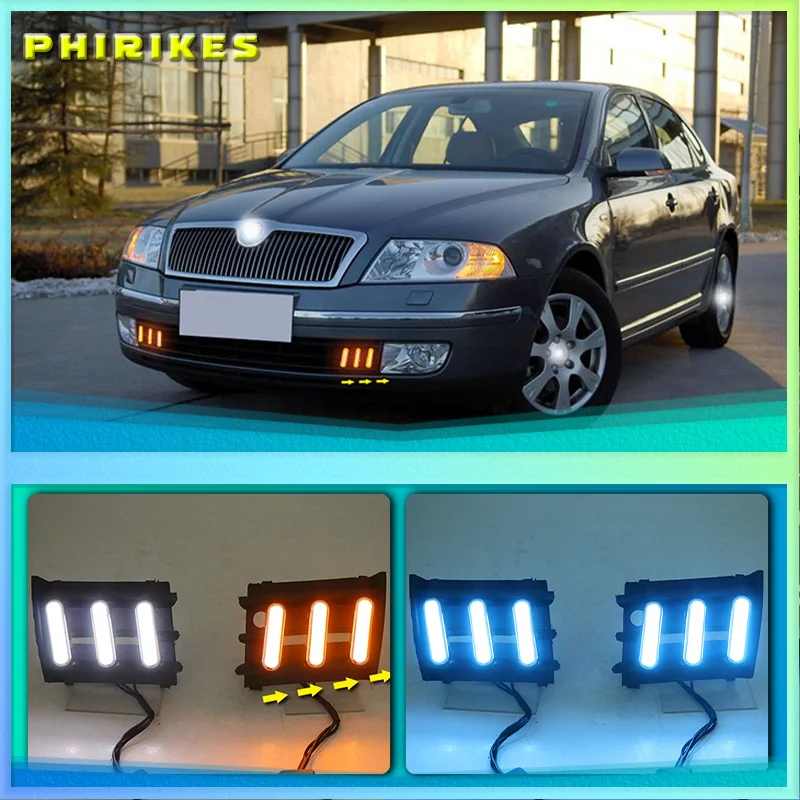 Дневные ходовые огни для стайлинга автомобиля светодиодные дневные