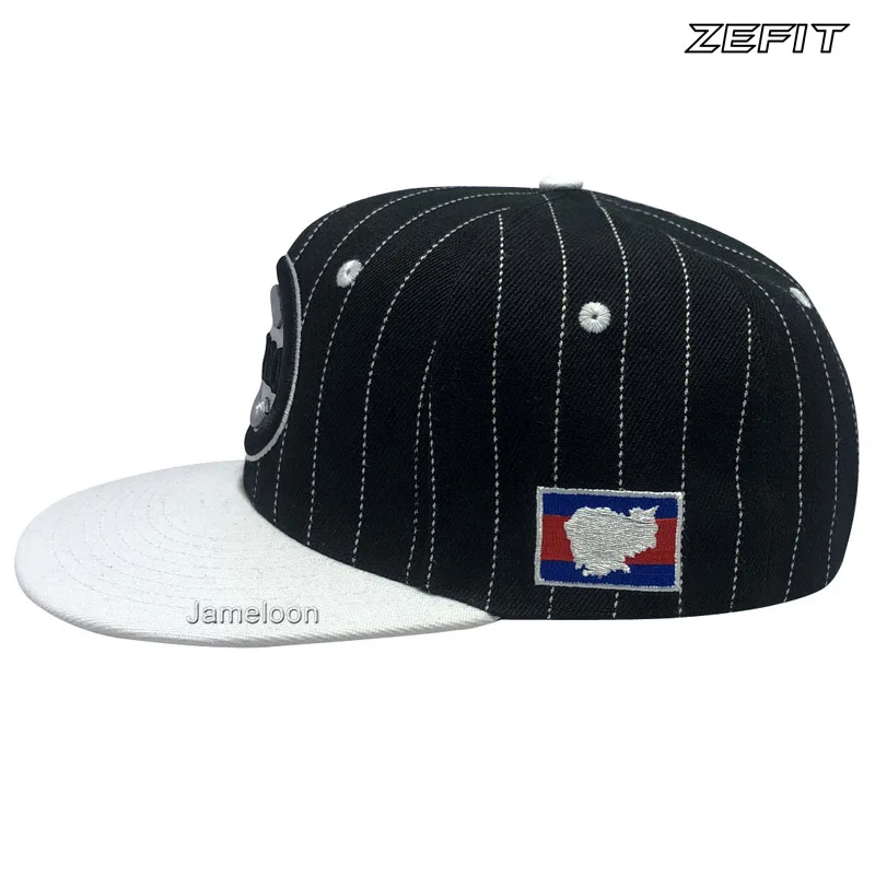 DIY Hat Custom 3D Text Team Personal Name Mixed Color Sizes Customize Baseball Tennis Flat Brim Trucker Adjusted Snap Back Cap