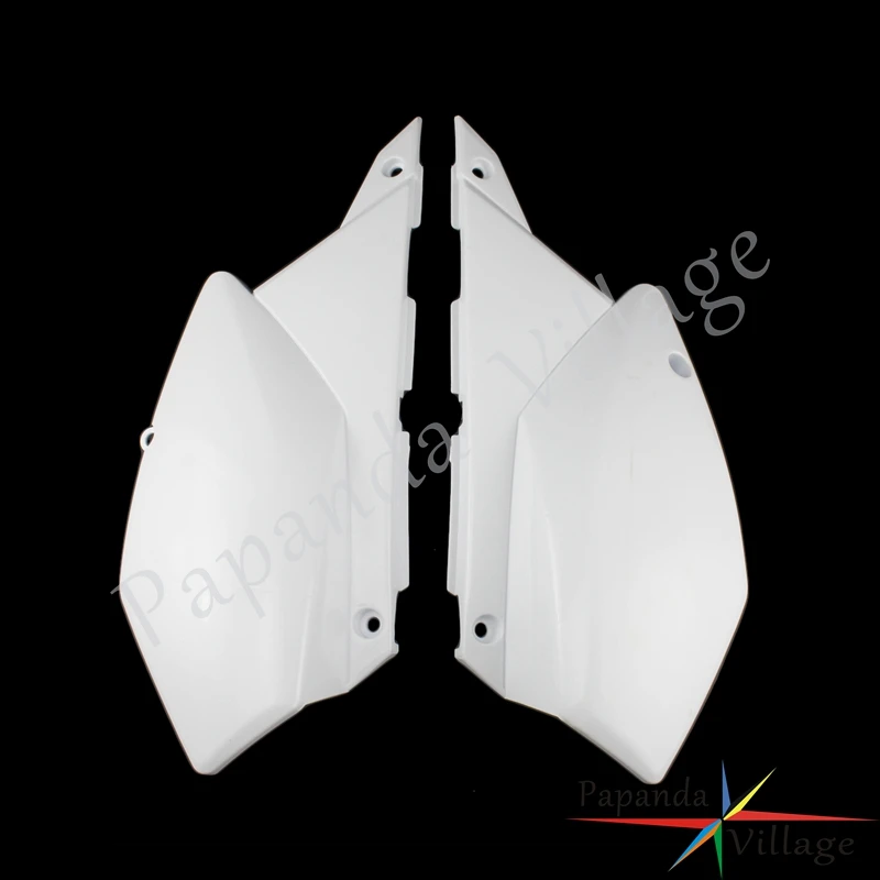 Для Kawasaki KLX250/D Tracker X 2008 2019 KLX250S/SF белая задняя боковая панель корпуса пластиковый