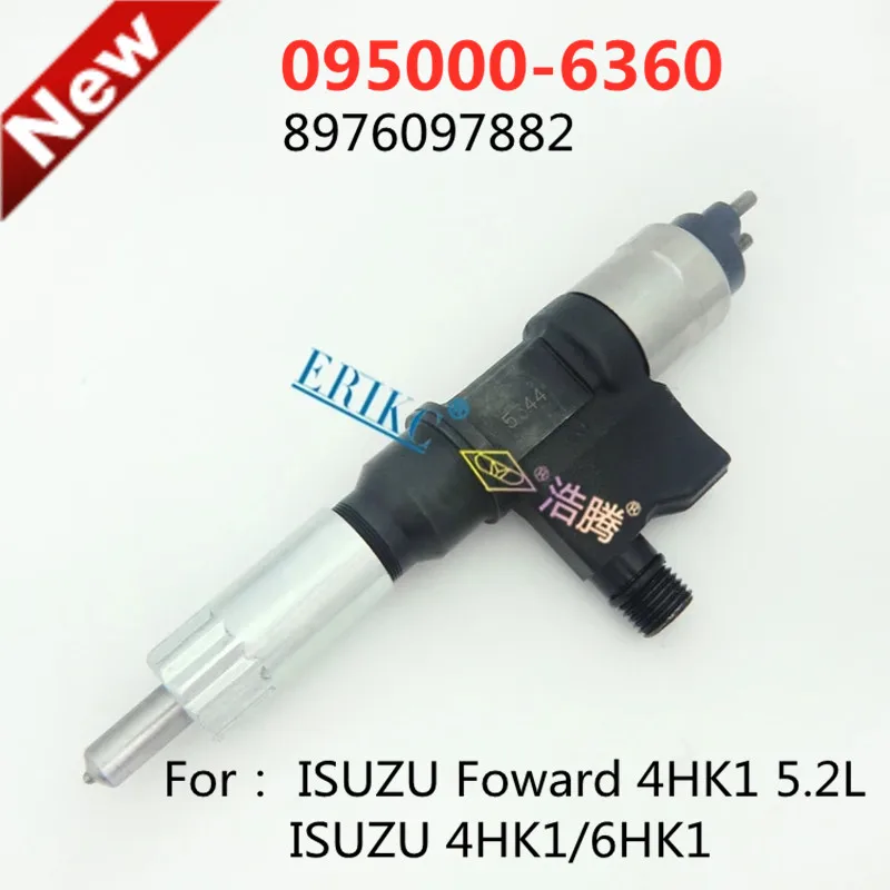 

ERIKC Hot sale 095000-6360 Auto Fuel System Injector Spray 8976097882 8-97609788-3 095000-6365 095000-6366 for Isuzu Foward 4HK1