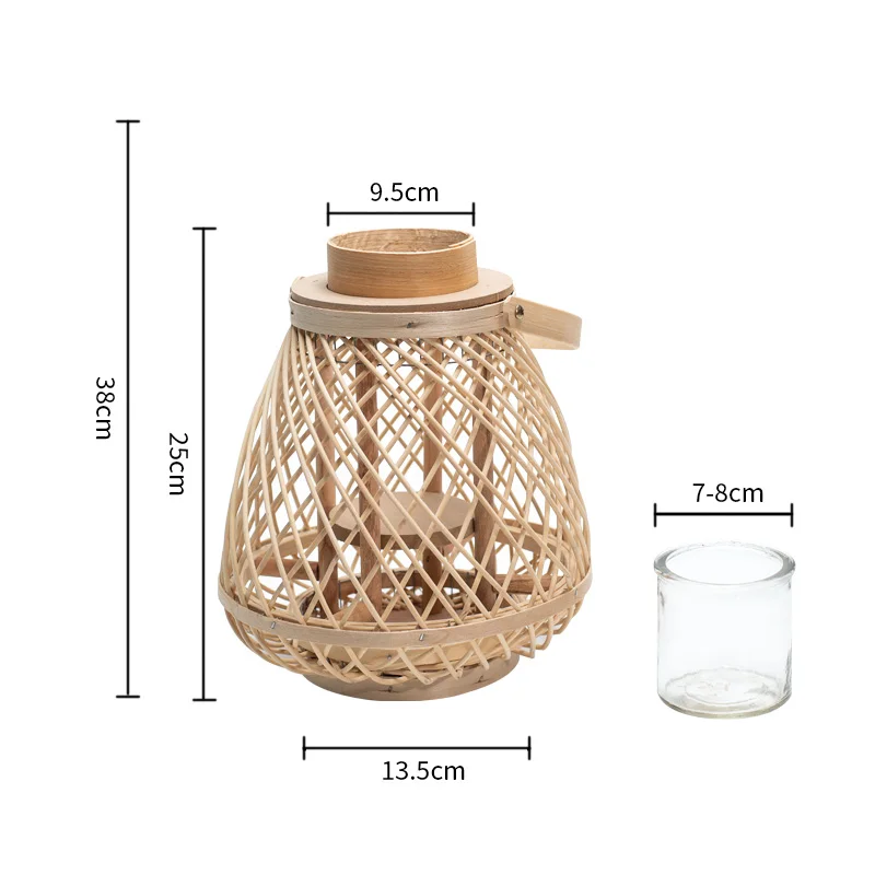 

Wood Modern Candle Holder Table Creative Garden Outdoor Retro Hollow Minimalist Romantic Garden Bougeoir Home Decor BY50ZT