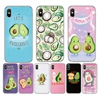 Чехол для ZTE Blade 20 smart Axon 10 pro V9 V10 Vita 2020 A7 A5 A3 2019 L8 A530 A606, милый пищевой мягкий чехол из ТПУ с авокадо