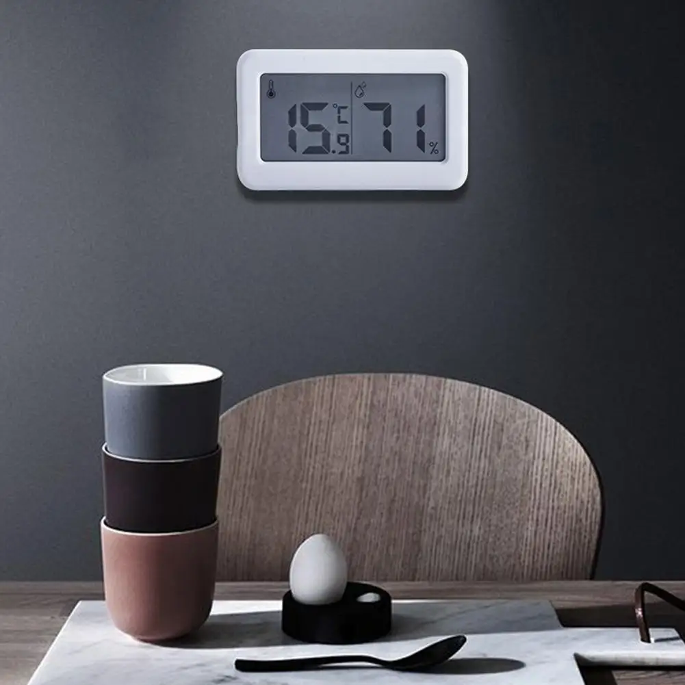 Цифровой термометр гигрометр датчик холодильник аквариум дисплей мониторинга