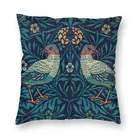Наволочка для подушки с рисунком птицы Уильяма Морриса, наволочка для гостиной, модная наволочка для подушки, украшение для дома
