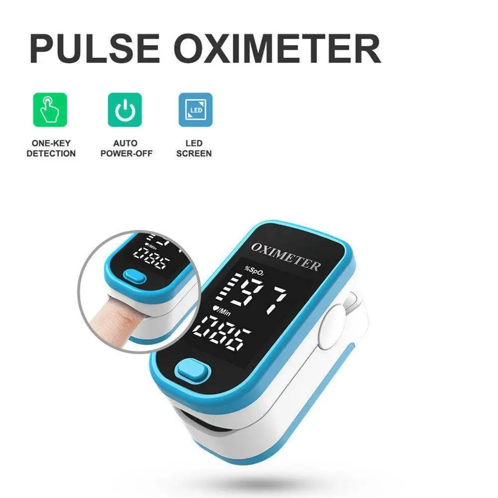 

Digital Finger Pulse Oximeter OLED Blood Oxygen Heart Rate Health Diagnostic Monitor Tool Finger oximeter portable oximetro