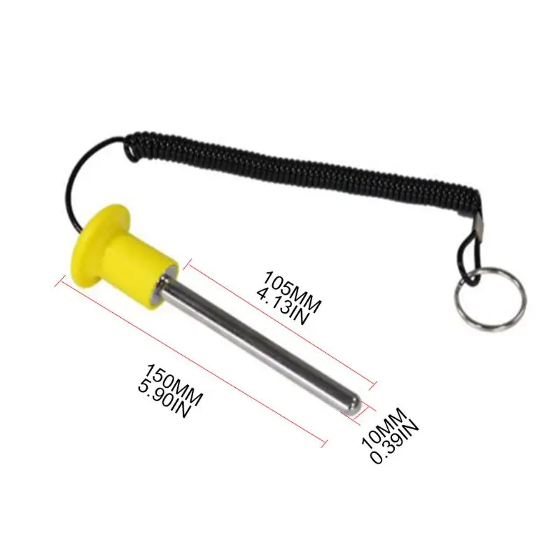 

Fitness Equipment Top Pull Pin Counterweight Latch Bolt Belt Pull Rope Combination Strength Pullout Exercise Parts