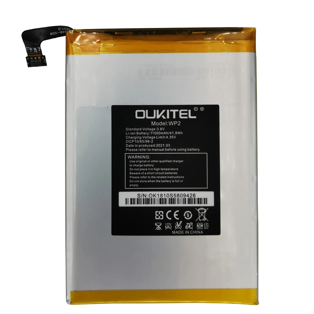 Bater&iacute;a 100% original para OUKITEL WP2, 10000mAh, bater&iacute;a + herramientas-1