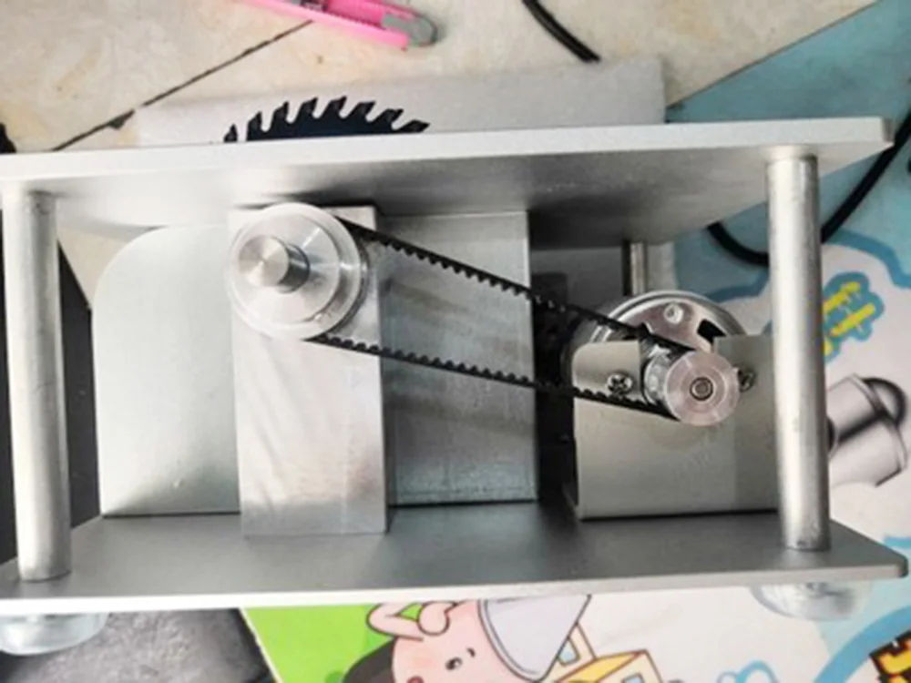 Настольная мини-пила резак ручной работы зеркальная Полировочная пила модель