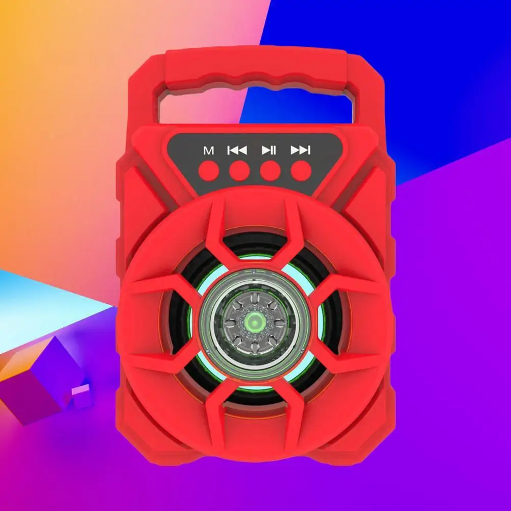 Портативный динамик 5.0 со светодиодный светильник кой и поддержкой Bluetooth |