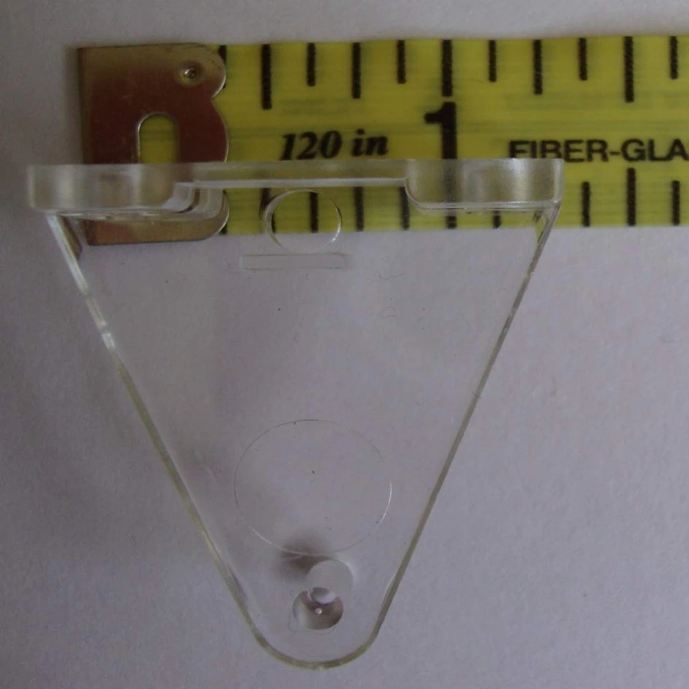 Пластиковый кронштейн для 2 дюймовых горизонтальных штор упаковка из 10