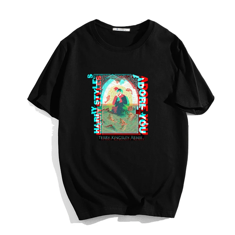 

Harry Styles T-shirt Man Women's Cool Cotton Harry Styles T-shirt boys girls Fashion Clothes Summer T-shirts Streetwear