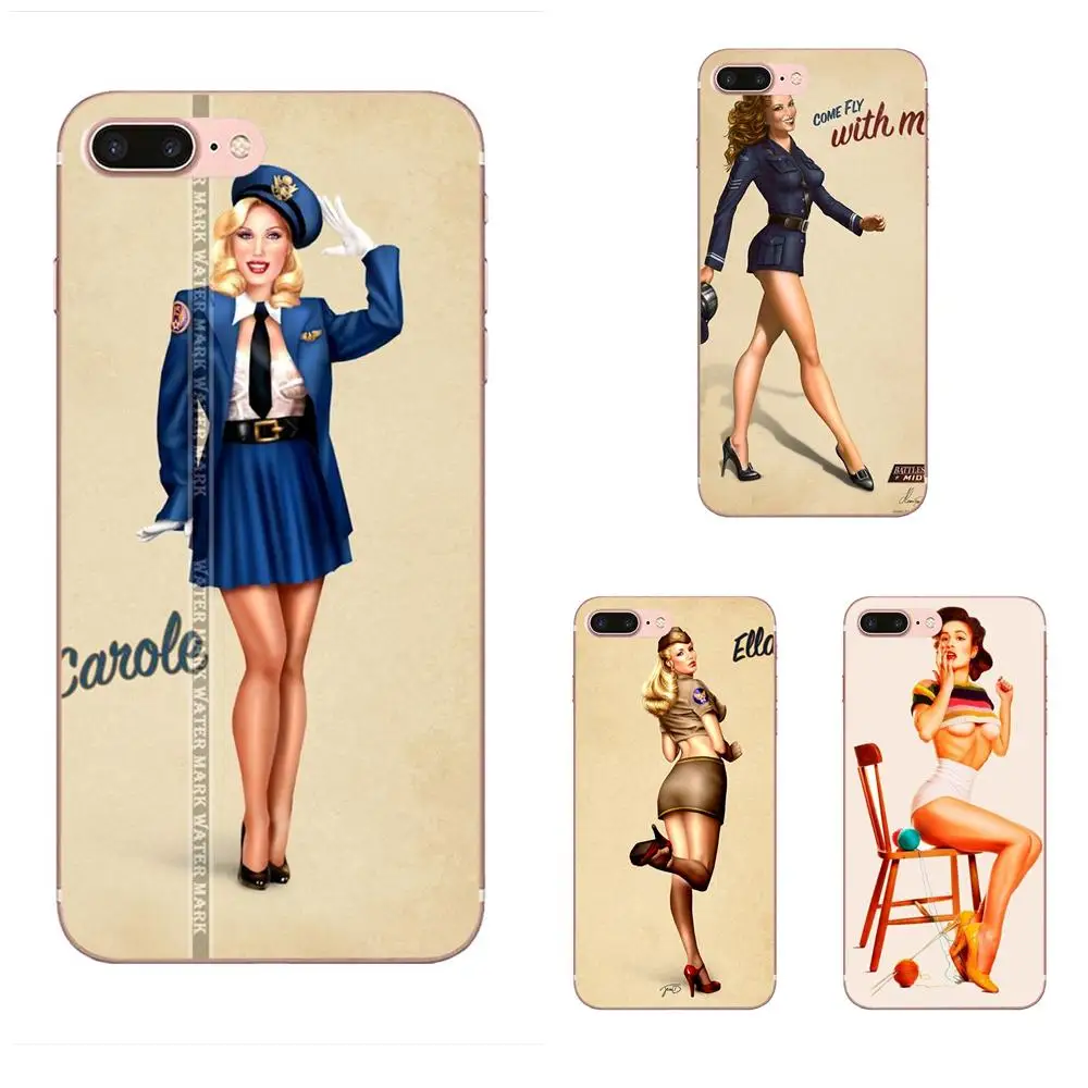 Сексуальная простая Соблазнительная Девушка Мягкий Силиконовый TPU прозрачный