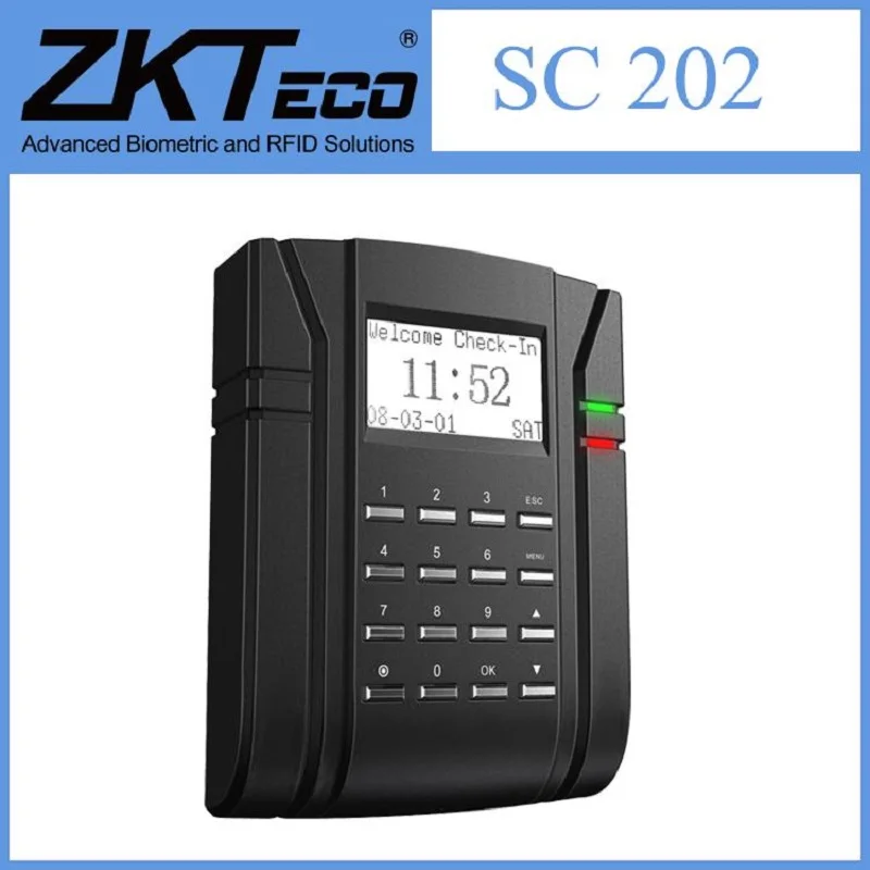 Высокоскоростной радиочастотный терминал ZKteco SC202 ID(EM) TCP/IP, радиочастотная карта, контроллер доступа к двери
Высокоскоростной радиочастотный терминал ZKteco SC202 ID(EM) TCP/IP, радиочастотная карта, контроллер доступа к двери