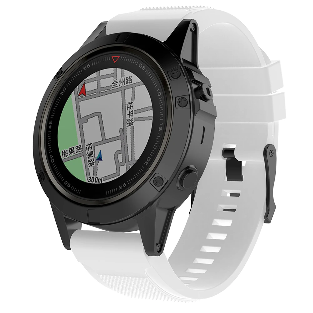 Смарт часы силиконовый ремешок Браслет для Garmin Fenix5X/Descent Fenix3 HR/Fenix3Sapphire/Quaitx3/Tactix Bravo