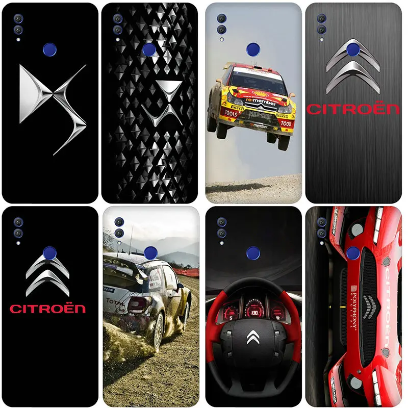 Чехлы для телефонов из мягкого ТПУ с логотипом Citroen Huawei P8 P9 P10 P20 P30 Honor 8A 8S 8X 7A 10i Lite Pro