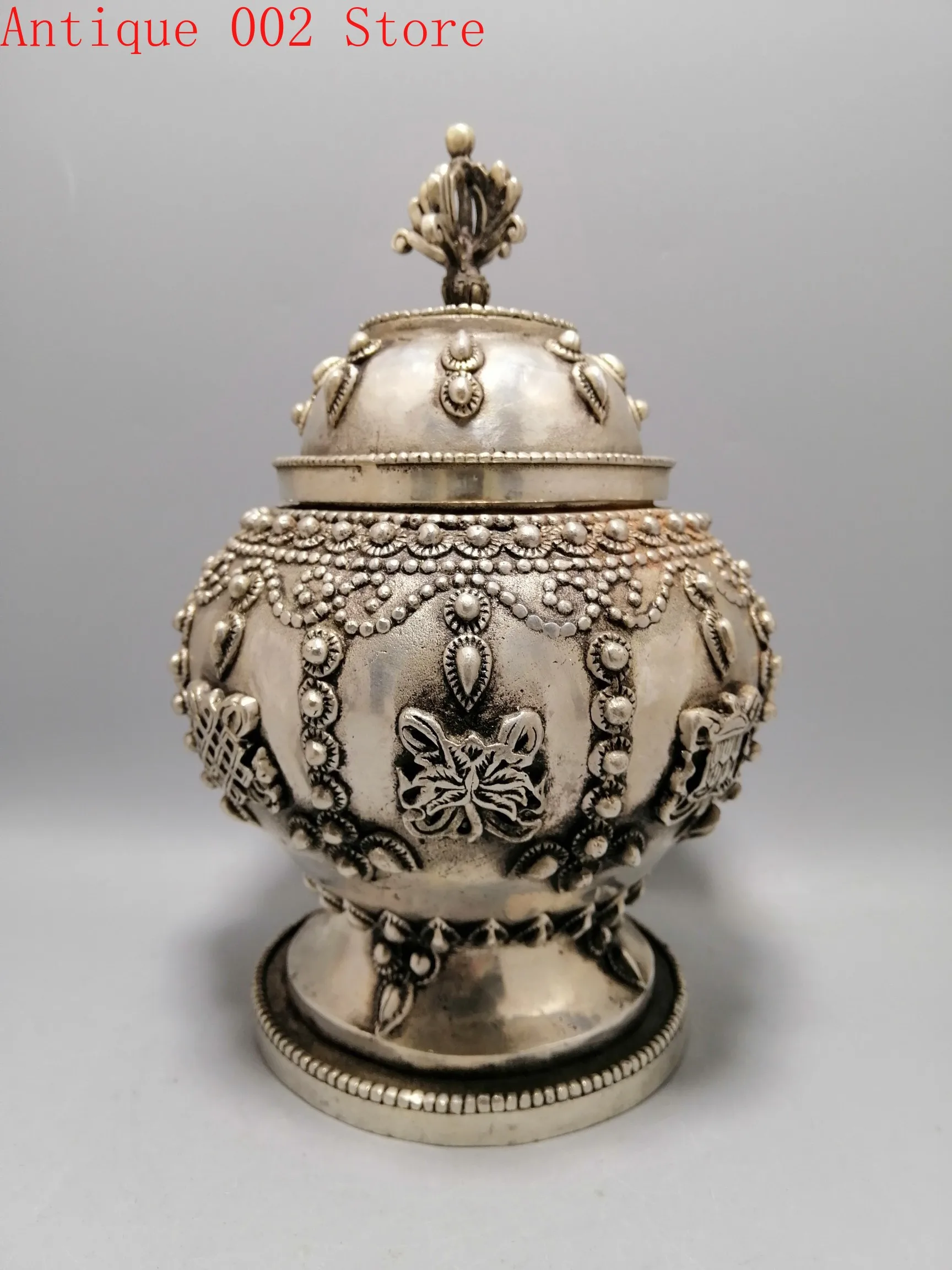 

Antique copper collection, pearl censer, exquisite workmanship