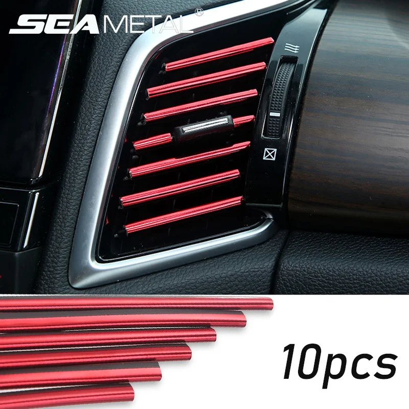 Наклейки для салона автомобиля декоративные молдинговые полоски