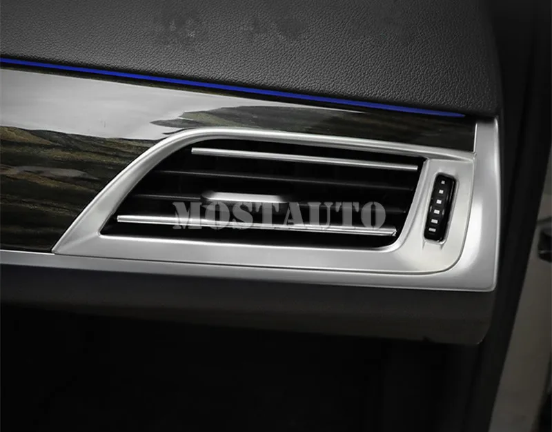 Для BMW 5 серия G30 G31 нержавеющая консоли сбоку устанавливаемое на вентиляционное