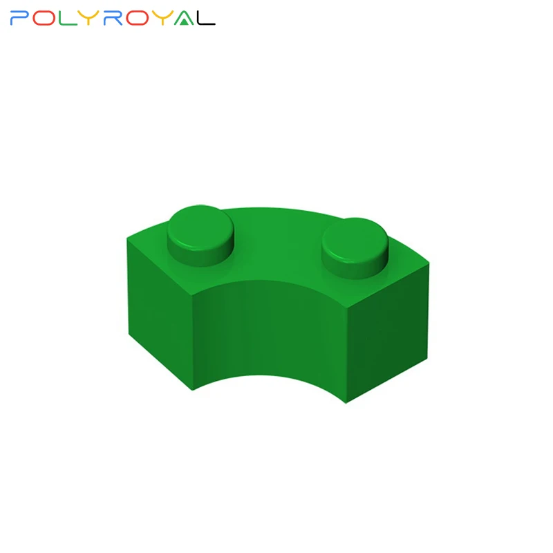 

POLYROYAL Building Blocks Technicalal Parts 2x2 curved brick MOC Compatible With brands toys for children 85080 3063