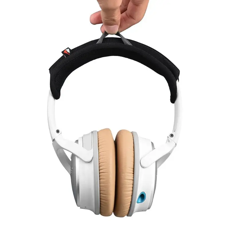 

Universal fully enclosed headphone head with cover zipper pad protection pad