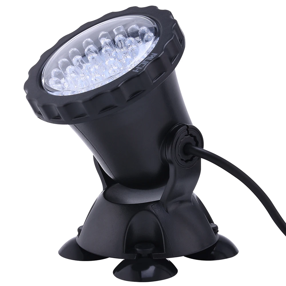 36 светодиодный s IP68 Водонепроницаемый подводный светильник точечный меняющий