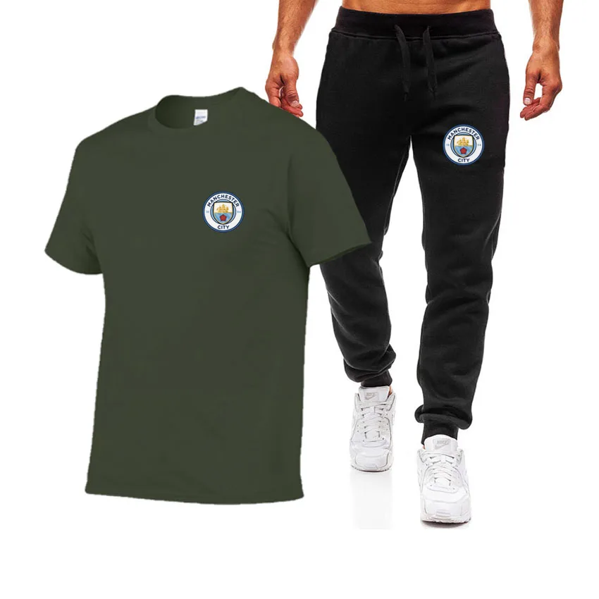 

2021 Selling Men's Sweatshirt + Pants 2 Piece Set Casual Sportswear Basketball Wear Spring and Summer New Sportswear Brand Suit