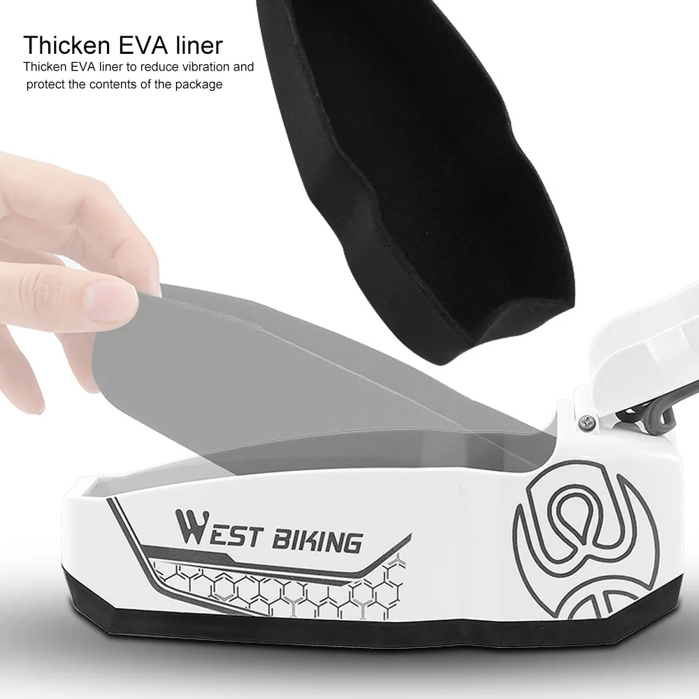 

WEST BIKING Bike Bag Cycling Waterproof Cycling Waterproof Front Frame Top Tube Handlebar Phone Holder Mount Bag