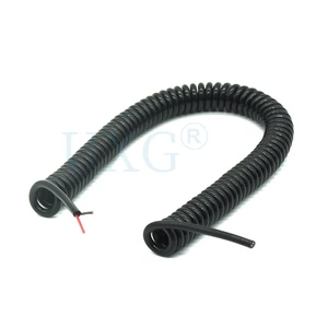 Пружинный скрученный usb-кабель сделай сам, 4 ядра, micro usb, мини-удлинитель, кабель для передачи данных, мобильный телефон, зарядный пружинный кабель для передачи данных