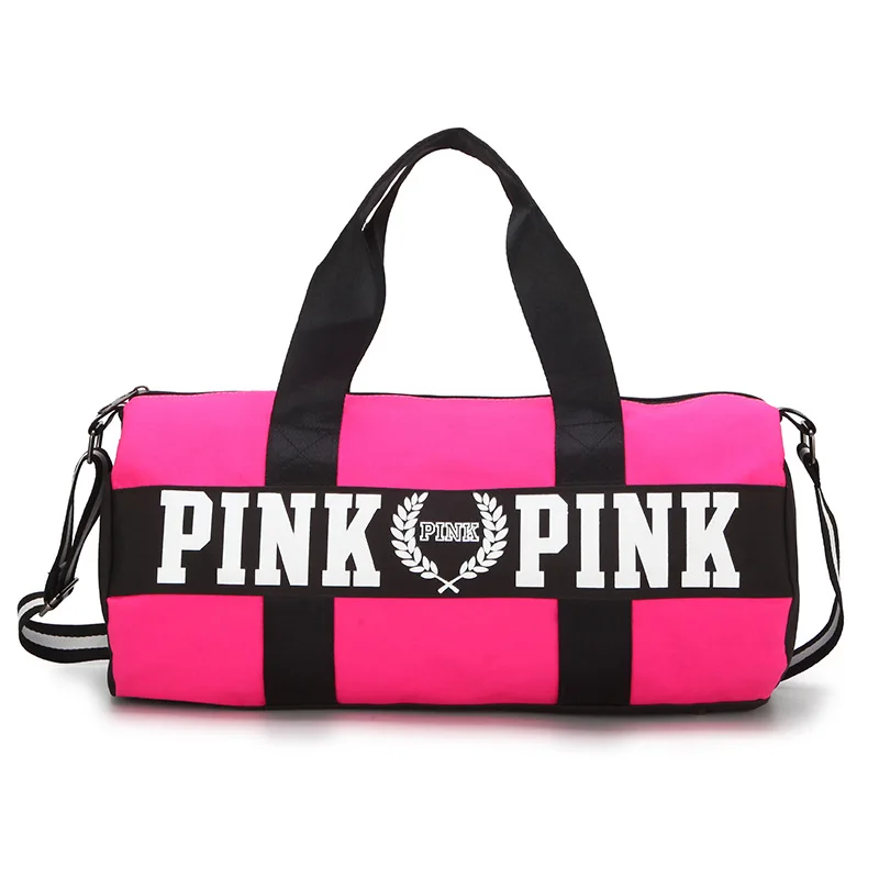 

Waterproof Woman Sport Bag For Fitness Outdoor Pink Gym Bag Men Nylon Clothing Fitness Bag Girls Training Travel Handbags