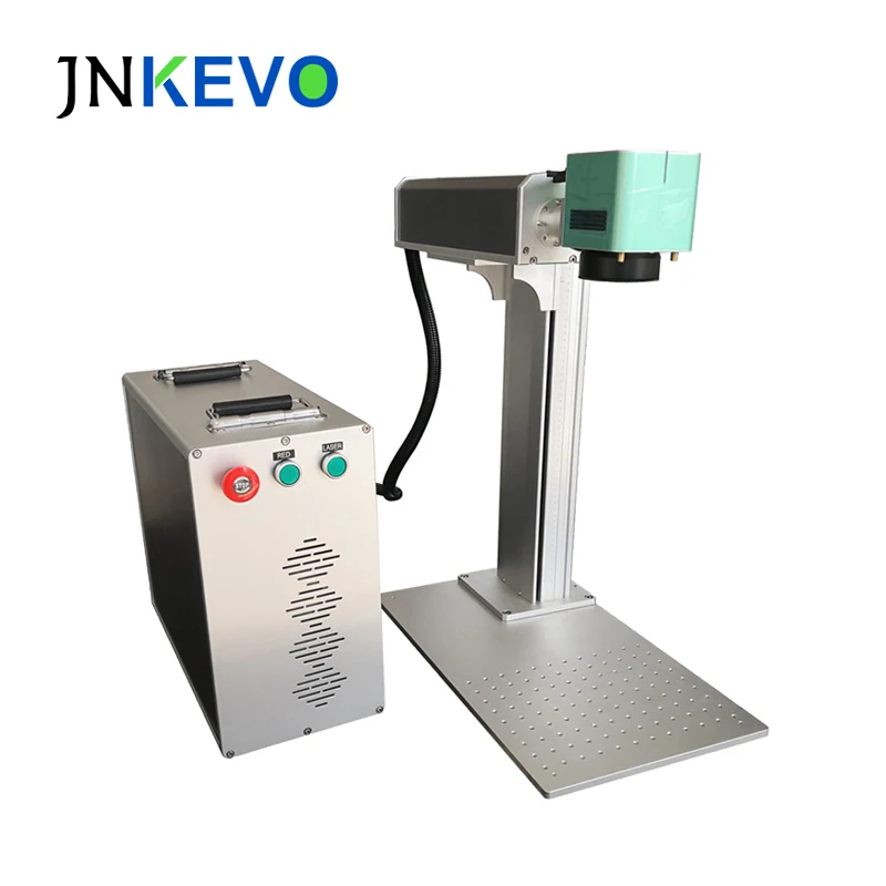 20 Вт 30 50 Мини Портативная волоконная лазерная маркировочная машина для