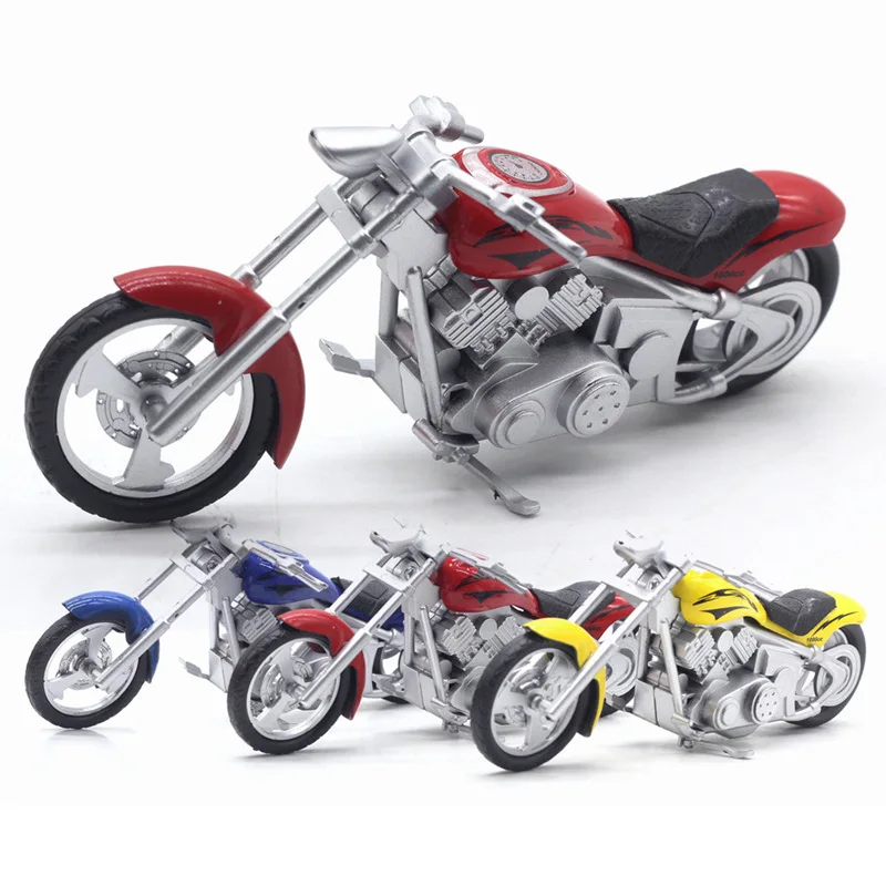 Модель автомобиля 1:18 из сплава имитация классического мотоцикла игрушечный