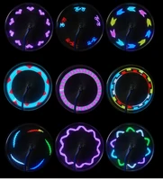 32 led string lights bicycle motorcycle bike tire wheel lights led flash spoke light lamp outdoor party lights for 24 inches