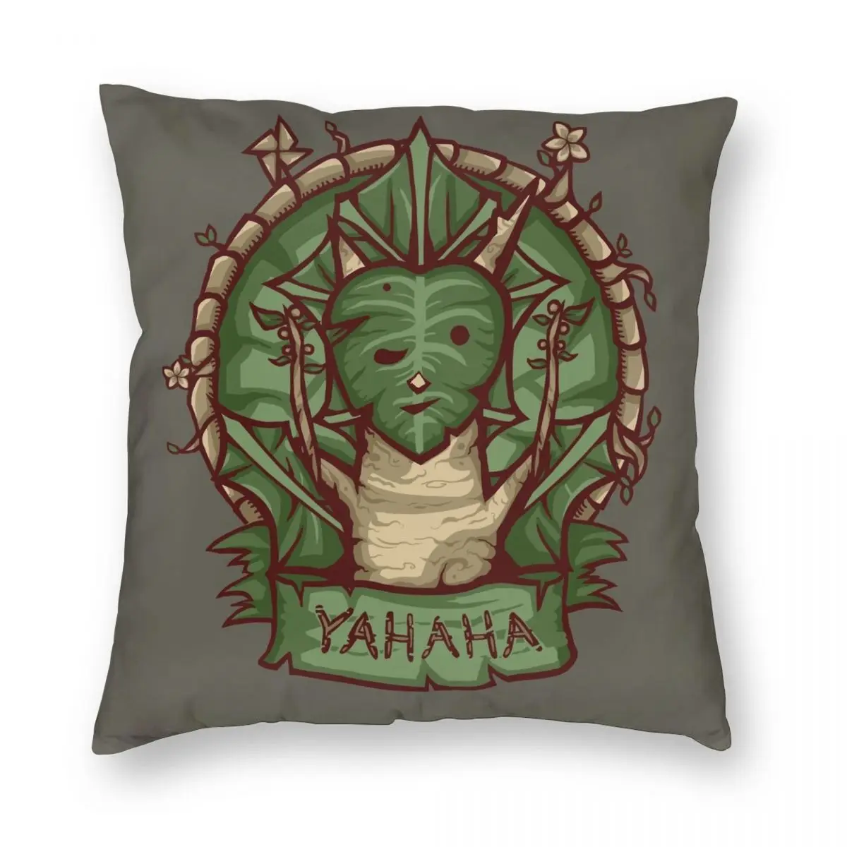 

Наволочка квадратная из полиэстера и льна, 18 дюймов