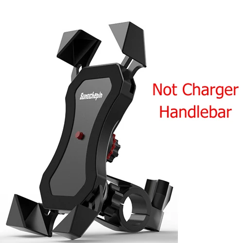 Handle Not Charger Подставка для мотоцикла, навигатора, мотоцикла, велосипеда, руля, держатель для телефона, зарядка через usb, крепление с зажимом, Кронштейн для мобильного телефона - Цвет: Handle Not Charger