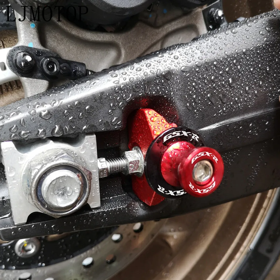 

For Suzuki GSX-R GSXR 600 750 1000 K1 K2 K3 K4 K5 K6 K7 K8 K9 K11 8MM Motorcycle accessories Swingarm Spools slider stand screws