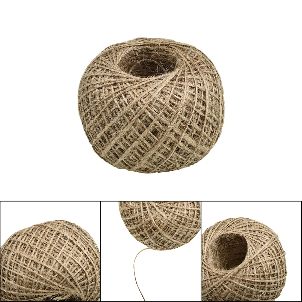 

100m Natural Long Jute Rope N444444444444444444444444444444444444444444444444444444444444444pe DIY Cr44444444444444444444444444