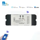 Гаражный выключатель eWeLink, 2 канала, 12 В, 24 В, 32 В, 220 В переменного тока, сухой контактный выключатель, NO COM NC, совместим с Google assistant и Alexa