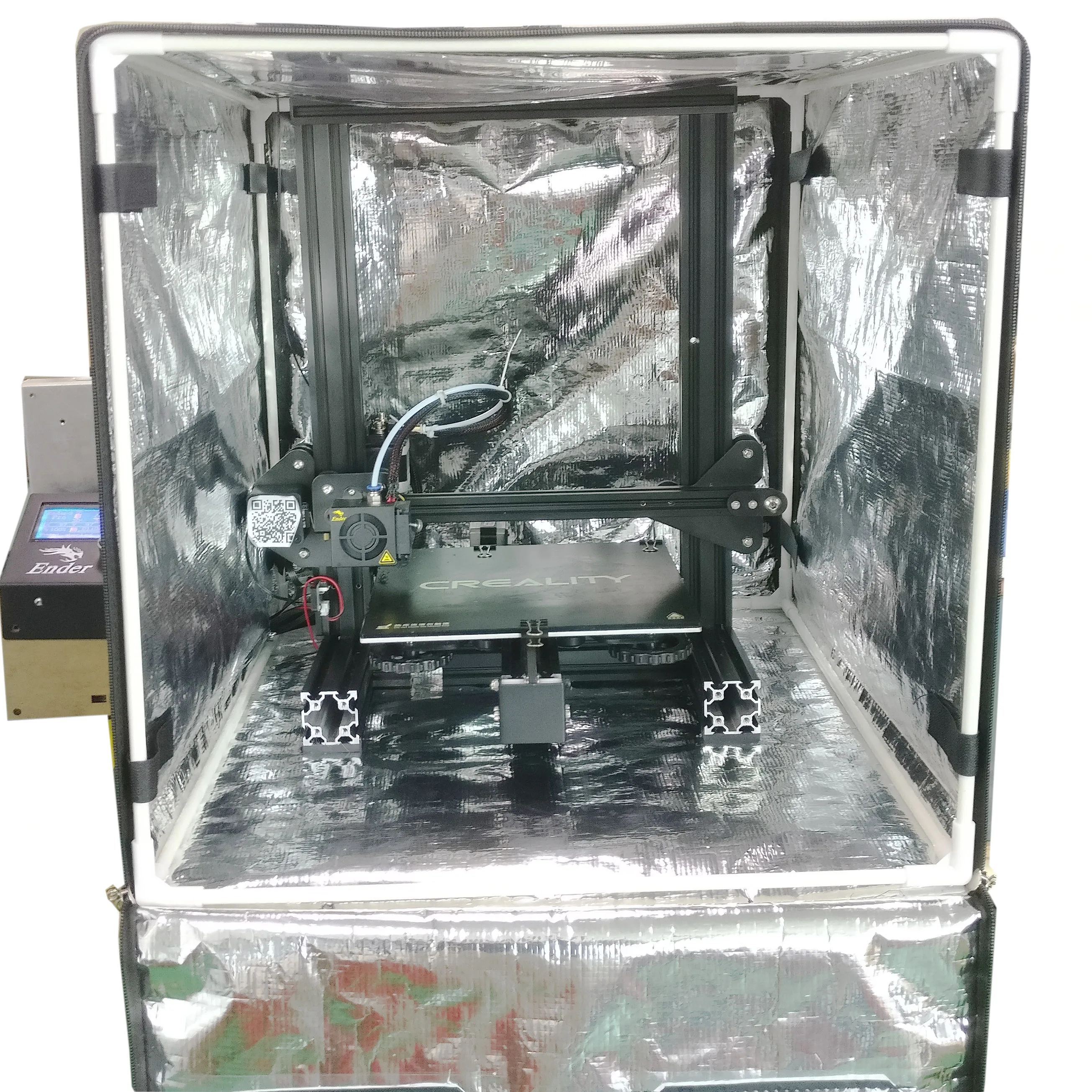 Теплое решение для ender 3 ender 3 pro 3d принтера для печати ABS без обертывания или слойных крекеров