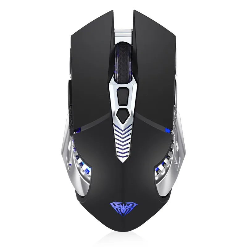 

SC200 Rechargeable Gaming Mouse with Side Buttons 3 Modes (BT5.0, BT3.0 and 2.4G) Ergonomic Mause for PC Laptop