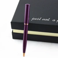 creative leather pencil case metal gel pen for school office stationery gift luxury pen hotel business ballpoint pen