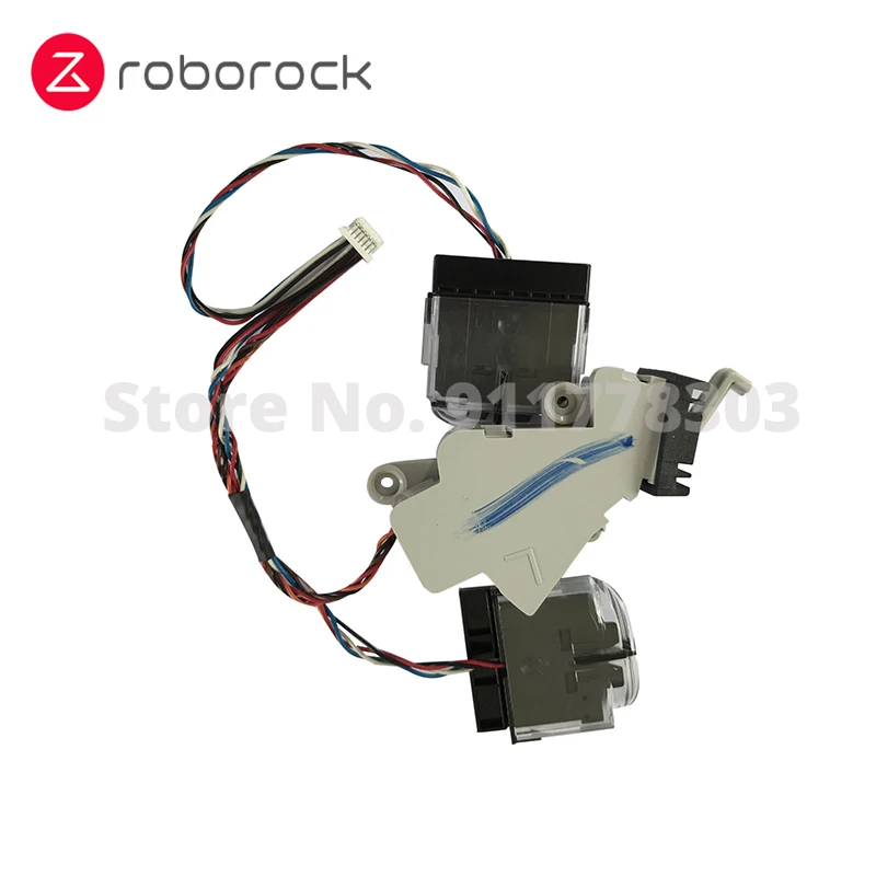 

Original Left and Right Cliff front Bumper Sensor of Roborock S4 S45 Robotic Vacuum Cleaner Spare Part Wheels Grey