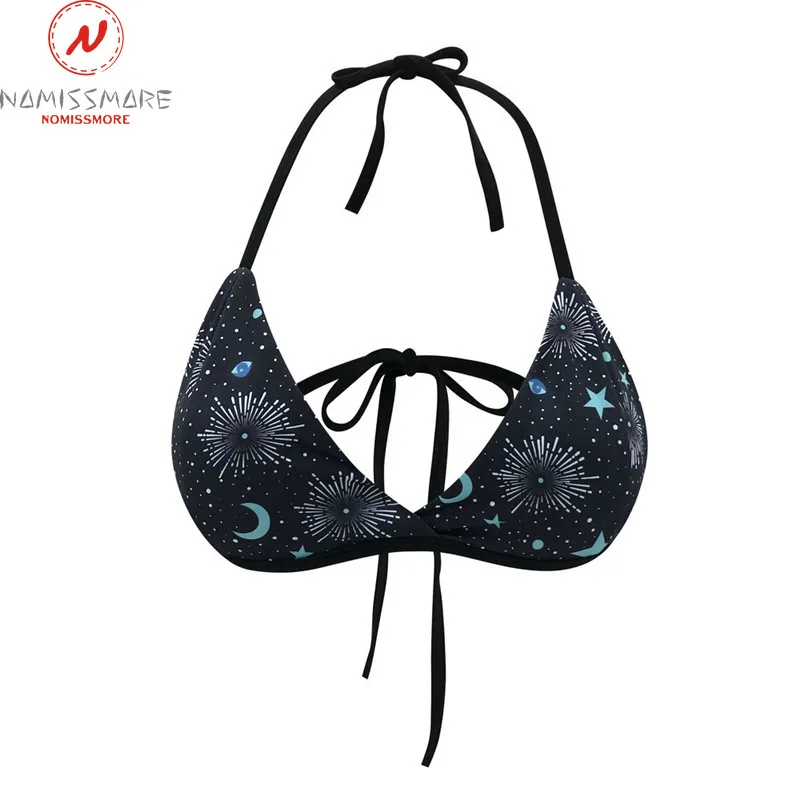 Купальник женский пляжный с принтом пикантный бандажный купальник в стиле