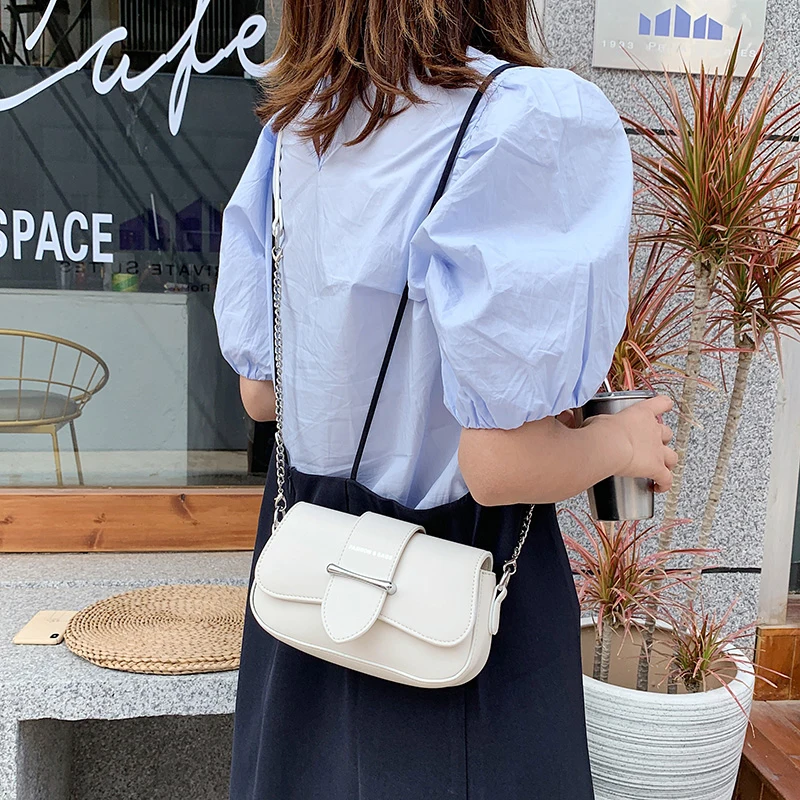 Модные элегантные женские сумки с цепочкой ручные Высокое качество PU кожаная