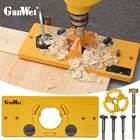 Скрытый шарнир GanWei Jig kit, направляющая для сверления отверстий для лицевой рамы, шкафа, дверных петель, установка, инструмент для деревообработки