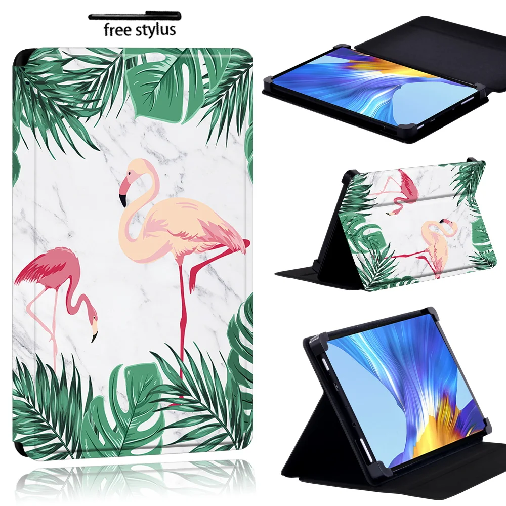 Чехол для планшета Huawei Enjoy Tablet 2 10 1/MatePad (10 4/10 8/Pro 8/T8)/Honor V6-пыленепроницаемый кожаный