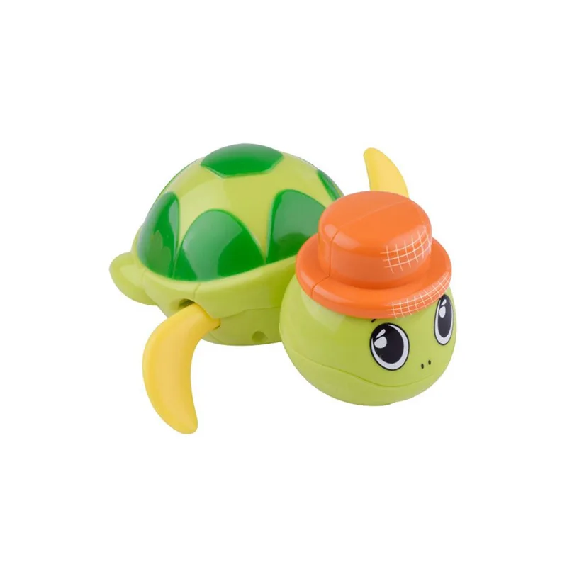 Large turtle 1 Мультяшная креативная детская заводная игрушка, плавающие Черепашки, играть в воду, игрушки для детей, бассейн, животные, заводные игрушки - Цвет: Large turtle 1