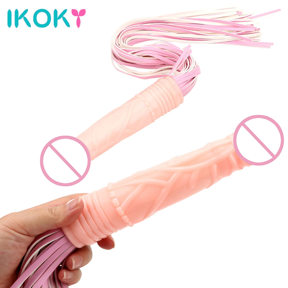 Фаллоимитатор IKOKY фаллоимитатор для взрослых секс-игрушки пар плетка в форме
