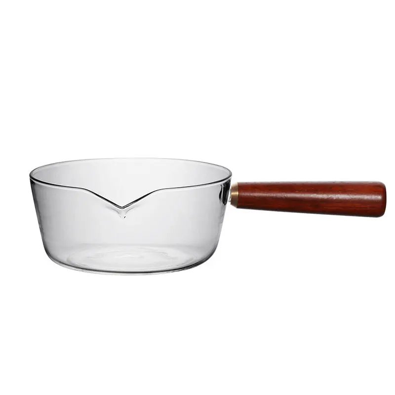 Кастрюля для приготовления супа из боросиликатного стекла маленькая кастрюля с