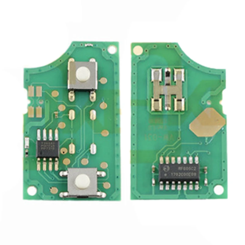 KEYECU 5 шт. флип пульт дистанционного управления автомобильный ключ для Volkswagen Beetle